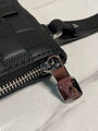 Мужской клатч Louis Vuitton мужской кожа черный 173927-4