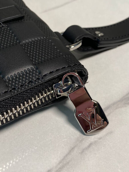 Мужской клатч Louis Vuitton мужской кожа черный 173927-4