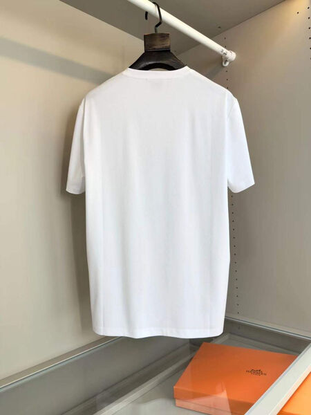 Мужская футболка Hermès мужской белый 190136-2