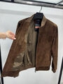 Мужской бомбер Zegna мужской замша 193633-2