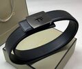 Мужской ремень Tom Ford мужской кожа черный 176190-1