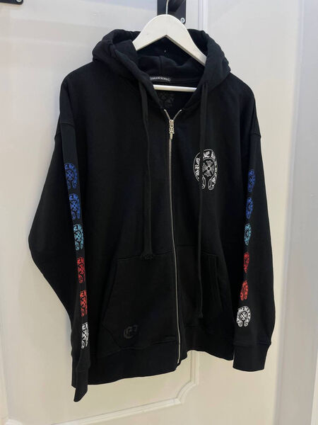 Худи Chrome Hearts женский черный 200927
