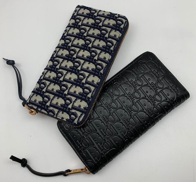 Кошелёк Dior женский кожа бежевый 31766