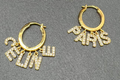 Серьги Celine бронзовый 175270-1