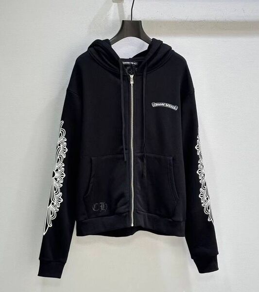 Худи Chrome Hearts женский черный 198139