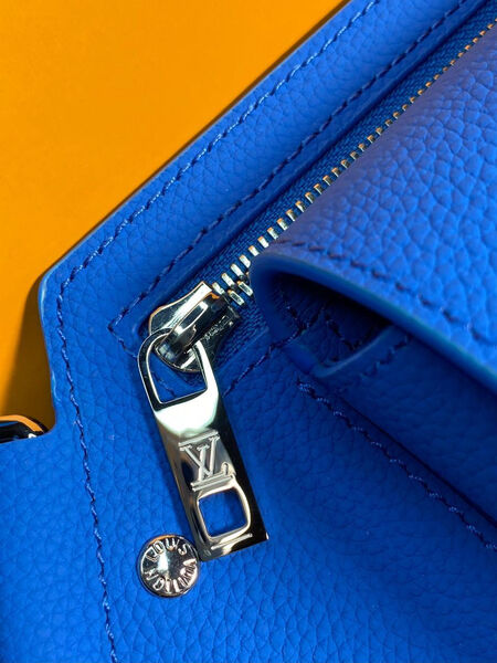 Мужская сумка слинг Louis Vuitton мужской кожа синий 144445-3
