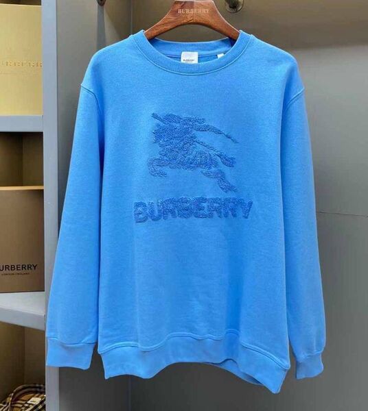 Мужской свитшот Burberry мужской бирюзовый 161678