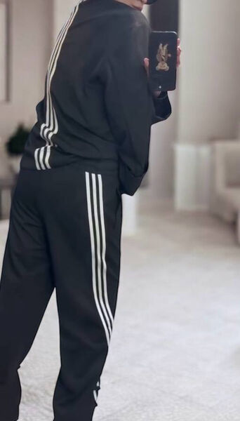 Костюм Adidas женский черный 186477-2