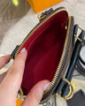 Сумка Louis Vuitton Alma Bb женский канва черный 97024-3