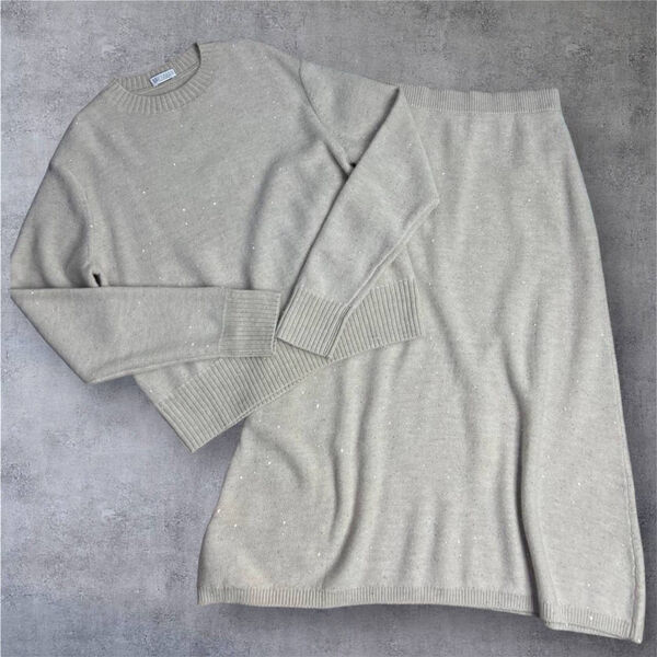 Костюм Brunello Cucinelli женский графитовый 157554