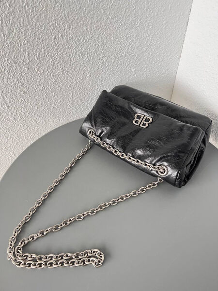Сумка Balenciaga женский кожа черный 126355-6
