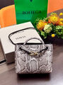 Сумка Bottega Veneta Andiamo Shoulder Bag Python женский кожа графитовый 170967-2
