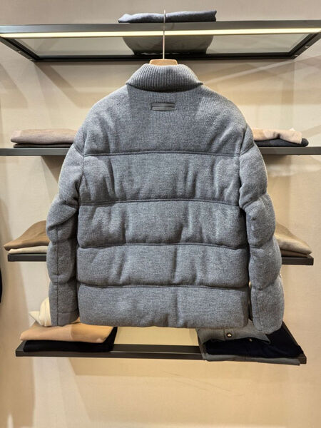 Пуховик Zegna мужской графитовый 172025