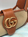 Сумка Gucci женский кожа бежевый 121001-2