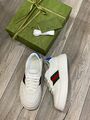 Кеды Gucci женский кожа белый 24869-5