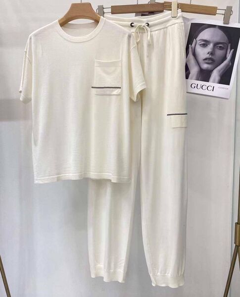 Костюм Brunello Cucinelli женский белый 138501