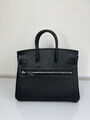 Сумка Hermès Birkin 25 женский кожа черный 139363-3