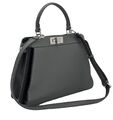Сумка Fendi 27 см женский кожа графитовый 74652-2