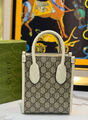 Сумка Gucci Jumbo Gg Mini женский канва monogram молочный 137913-2