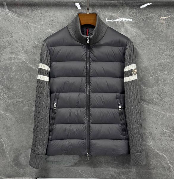 Мужская куртка Moncler мужской графитовый 201000