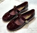 Балетки Chanel женский кожа бордовый 148899-1