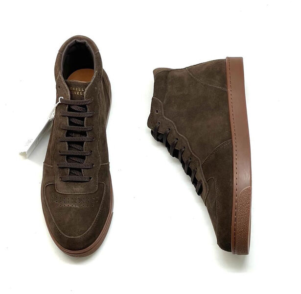 Мужские ботинки Brunello Cucinelli мужской замша 105694-4