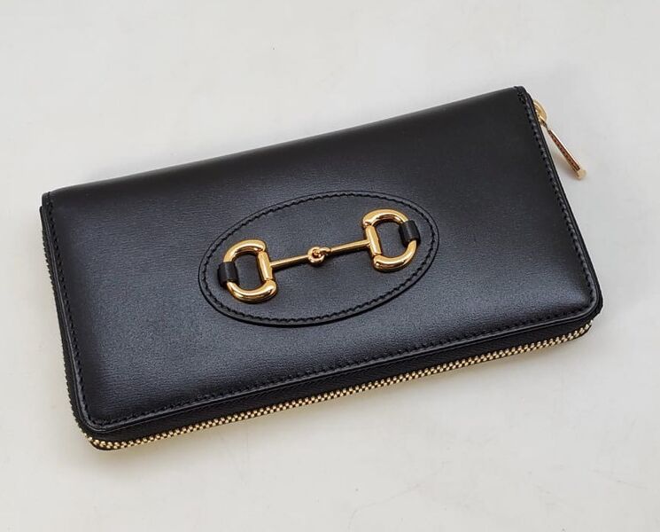 Кошелек Gucci женский кожа черный 31817
