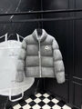 Мужской пуховик Moncler мужской графитовый 200551-2