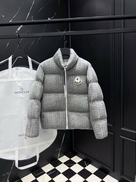 Мужской пуховик Moncler мужской графитовый 200551-2