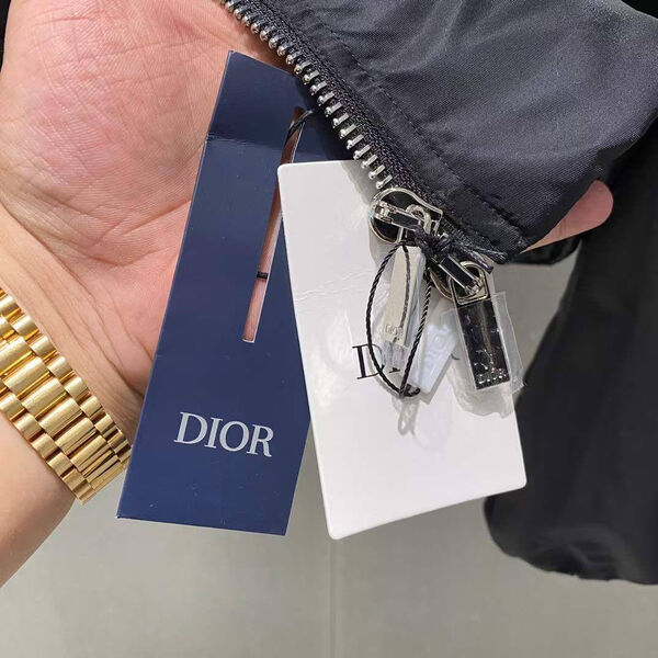 Мужской бомбер Christian Dior мужской черный 170913-6