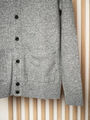 Мужской кардиган Brunello Cucinelli мужской вязаная ткань графитовый 168695-4