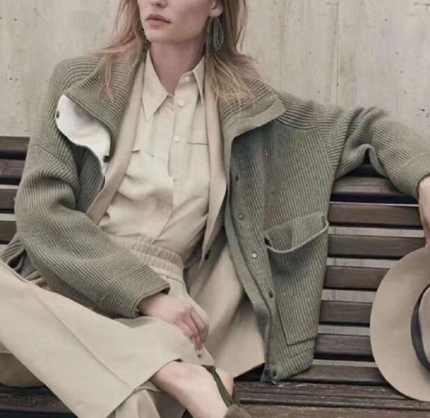 Куртка Brunello Cucinelli женский графитовый 125918