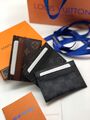 Держатель для карт Louis Vuitton Double женский канва черный 16485-2