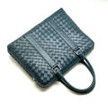 Мужской порфель Bottega Veneta мужской кожа синий 101051-3