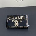 Брошь Chanel черный 10476-2