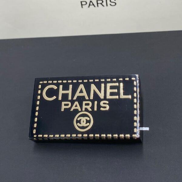 Брошь Chanel черный 10476-2