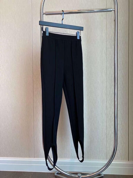 Лосины Saint Laurent женский черный 102197-2