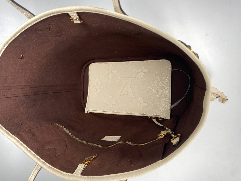 Сумка Louis Vuitton женский кожа бежевый 76326-6