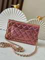 Сумка Chanel женский кожа фиолетовый 196547-2
