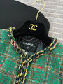 Пиджак Chanel женский твид болотный 132701-4