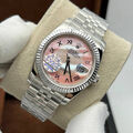 Часы Rolex Datejust розовый 155577-3