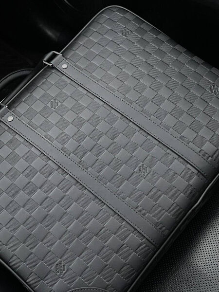 Мужской портфель Louis Vuitton мужской кожа черный 99279-6