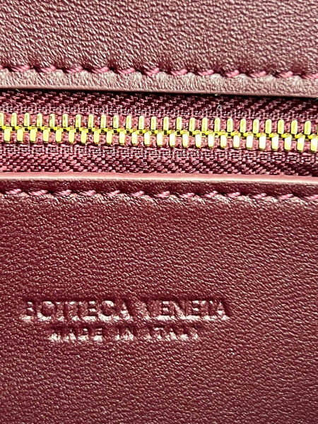 Сумка Bottega Veneta Mini женский кожа бордовый 156374-6