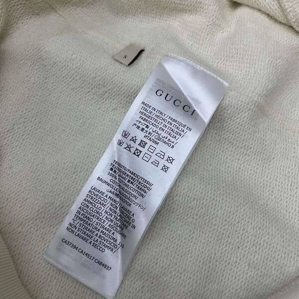 Мужское худи Gucci мужской белый 135744-4