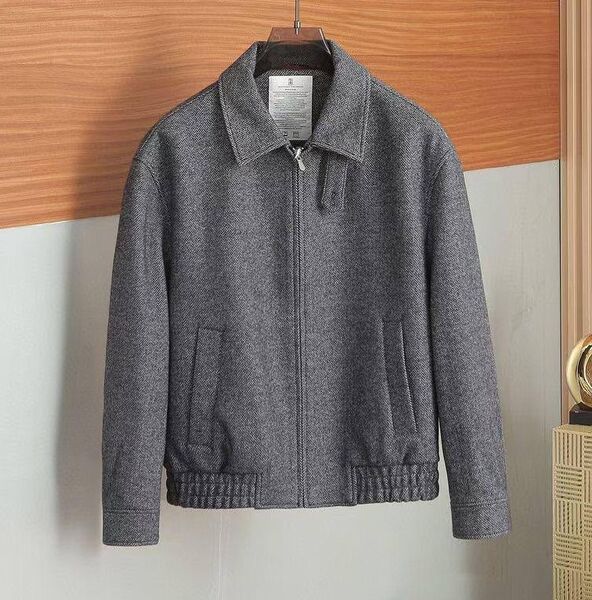 Мужская куртка Brunello Cucinelli мужской графитовый 196231