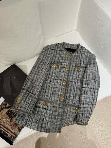 Пиджак Chanel женский графитовый 159765-2