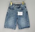Шорты Alexander Wang женский джинса бирюзовый 139708-1