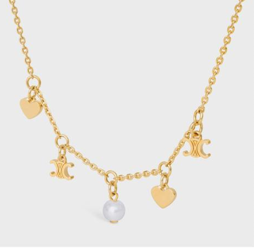 Колье Celine бронзовый 175823-3