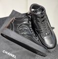 Кеды Chanel женский черный 130308-1