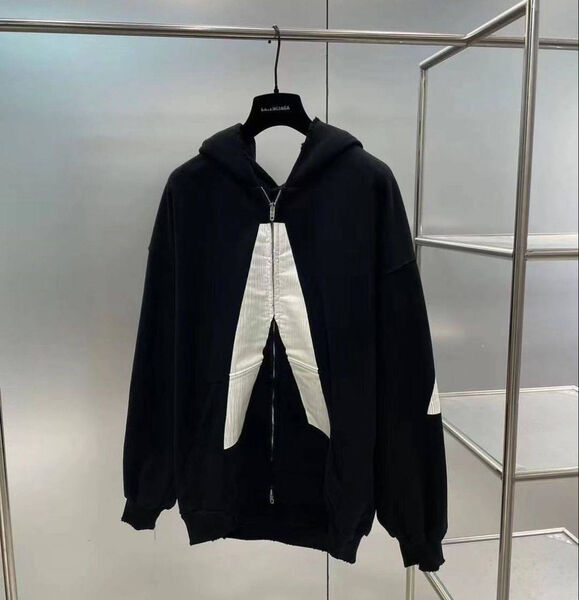 Худи Balenciaga женский черный 137574